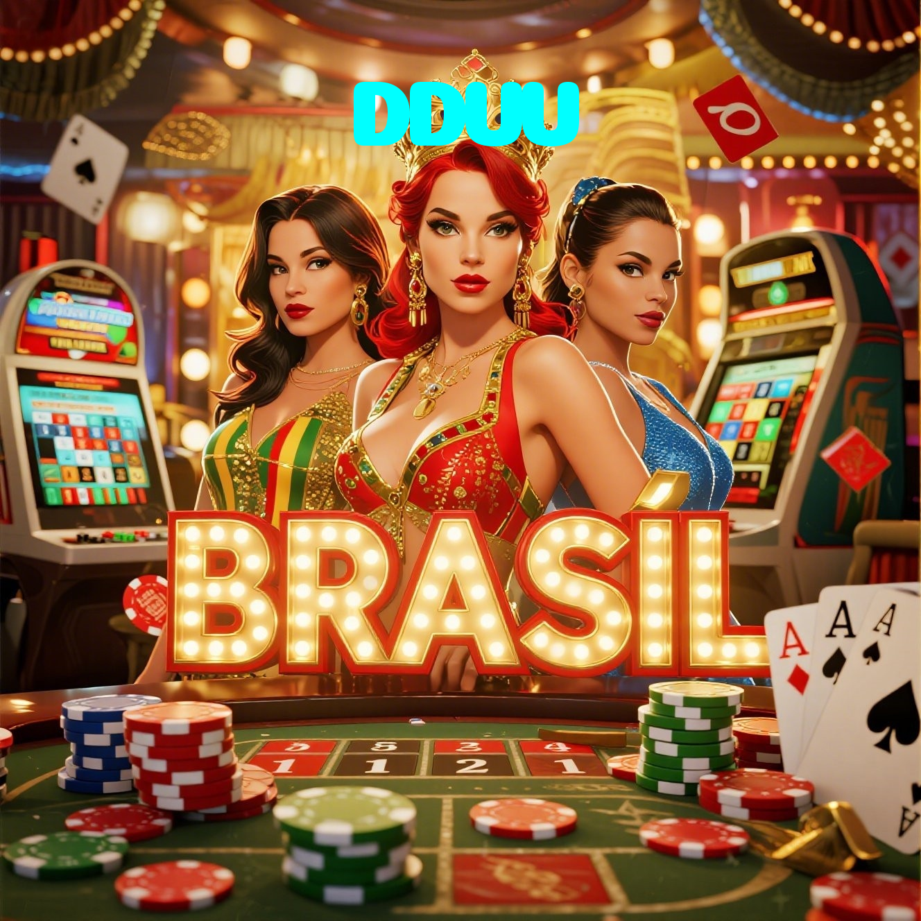 DDUU:Onde sua sorte brilha: poker, roleta e apostas em futebol!