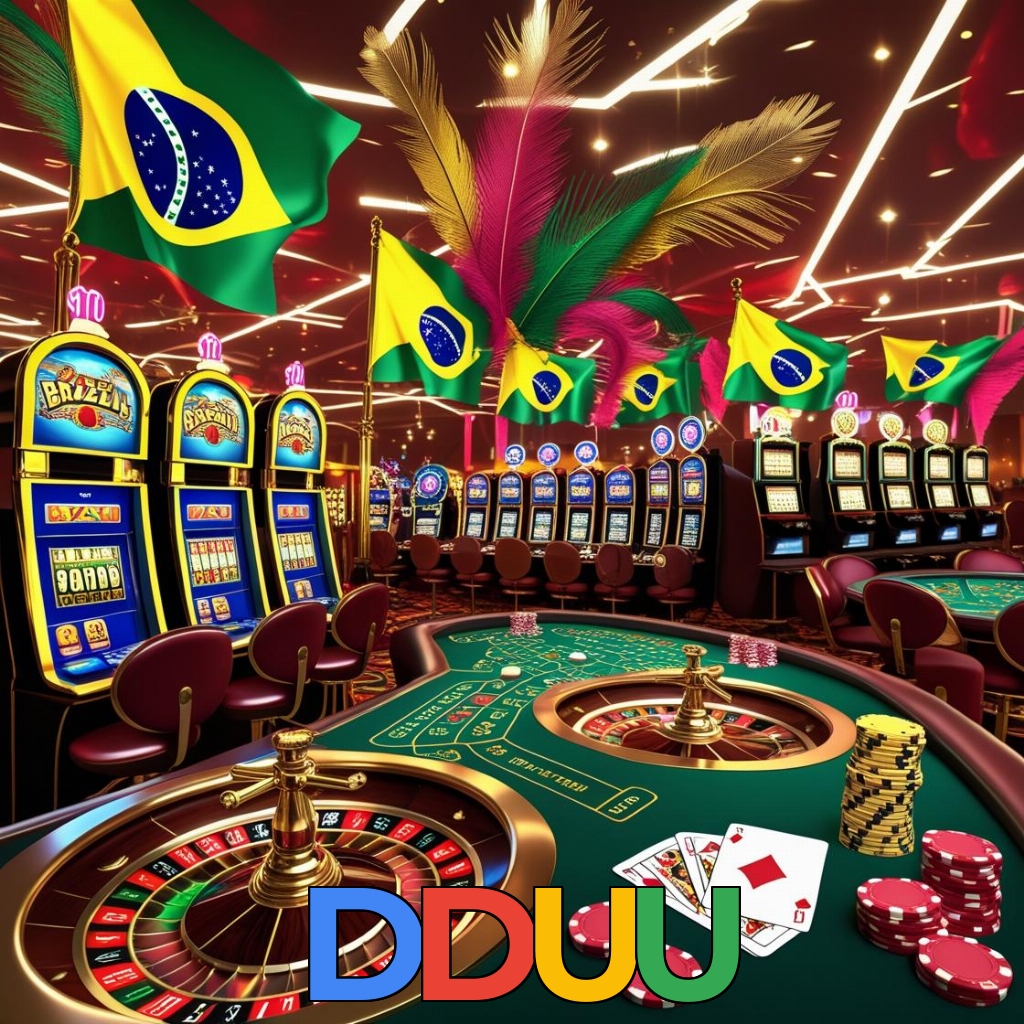 DDUU:O melhor cassino online do Brasil com roleta, blackjack e futebol!