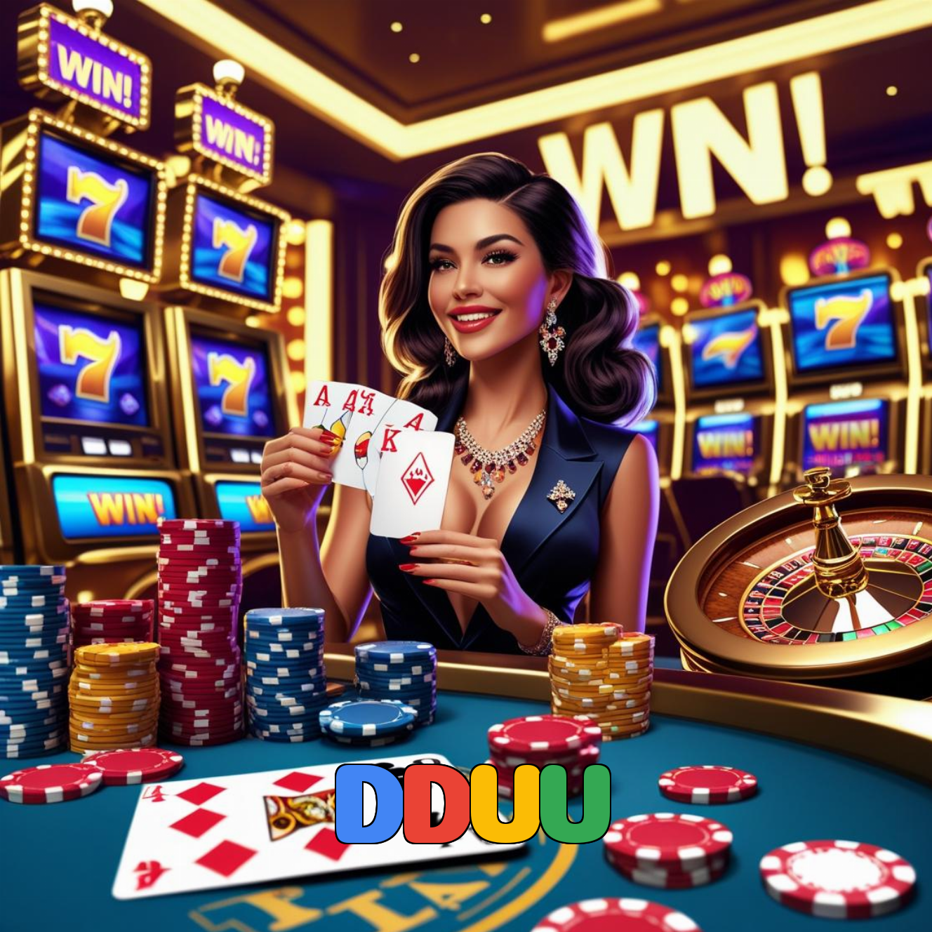 DDUU：Jogue no nosso cassino e prove sua habilidade nas cartas de poker!